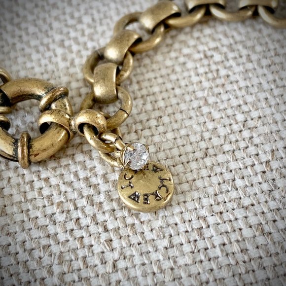 J. Crew Vintage Statement Necklace in Green - Picture 2 of 5